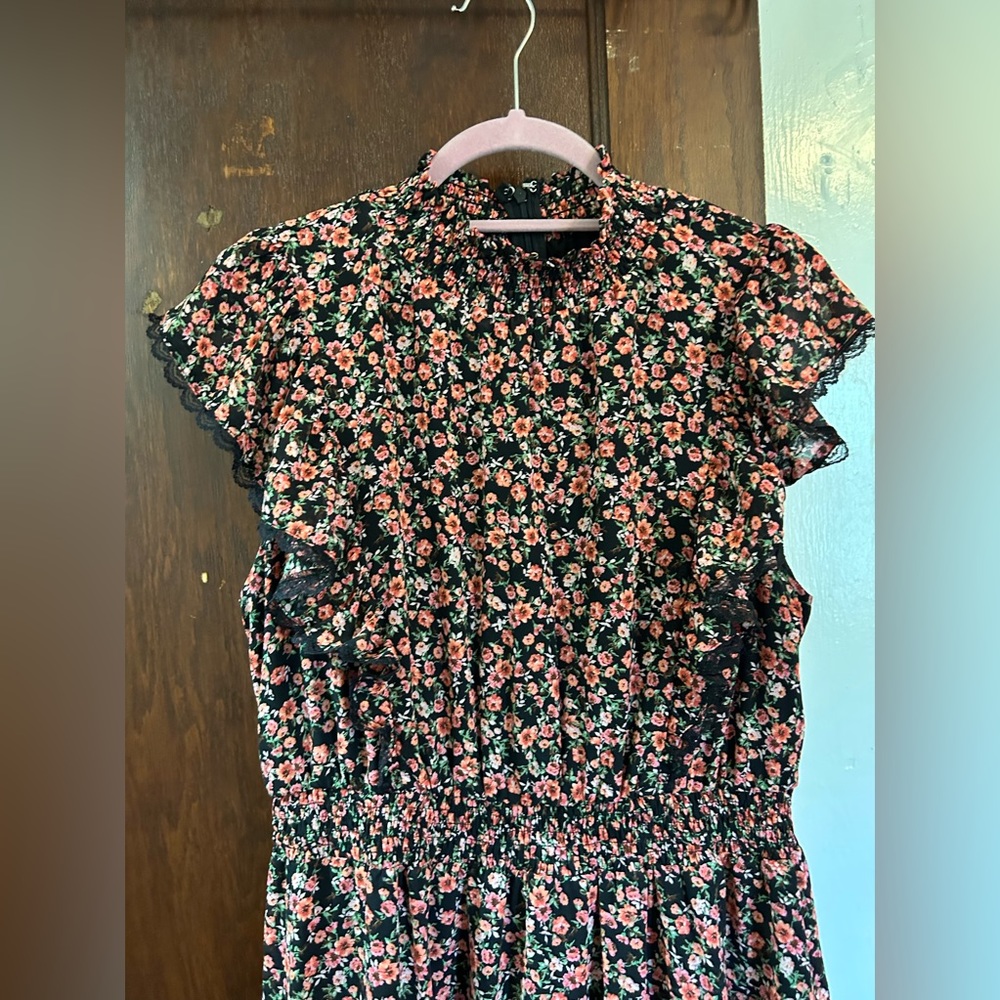 Lost+Wander Floral Ruffled Dress - Picture 3 of 5